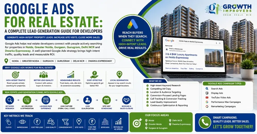 Google Ads for Real Estate A Complete Lead Generation Guide for Developers