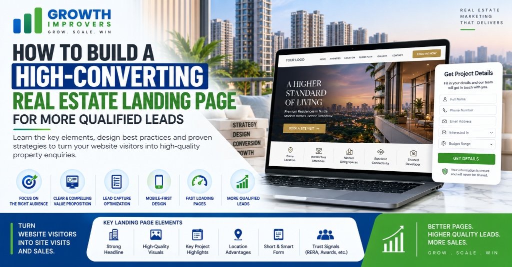 How to Build a High-Converting Real Estate Landing Page for More Qualified Leads