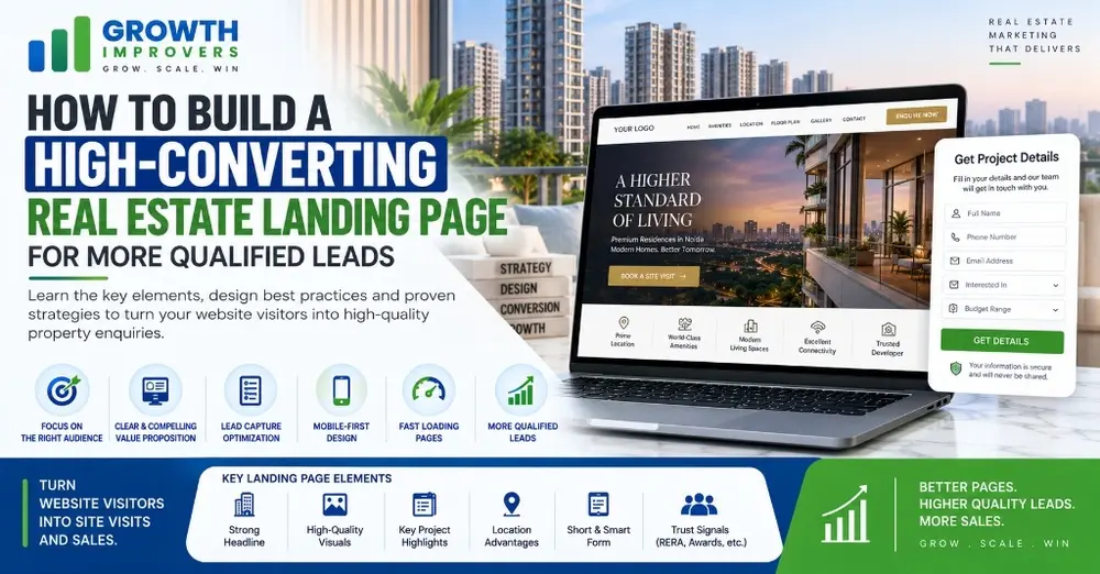 How to Build a High-Converting Real Estate Landing Page for More Qualified Leads