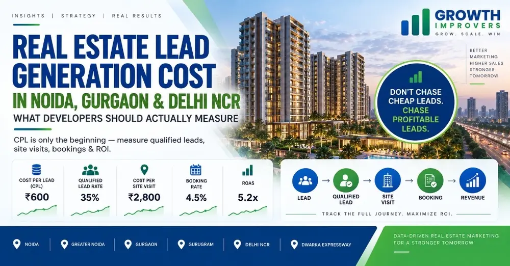 Real Estate Lead Generation Cost Guide in Delhi NCR