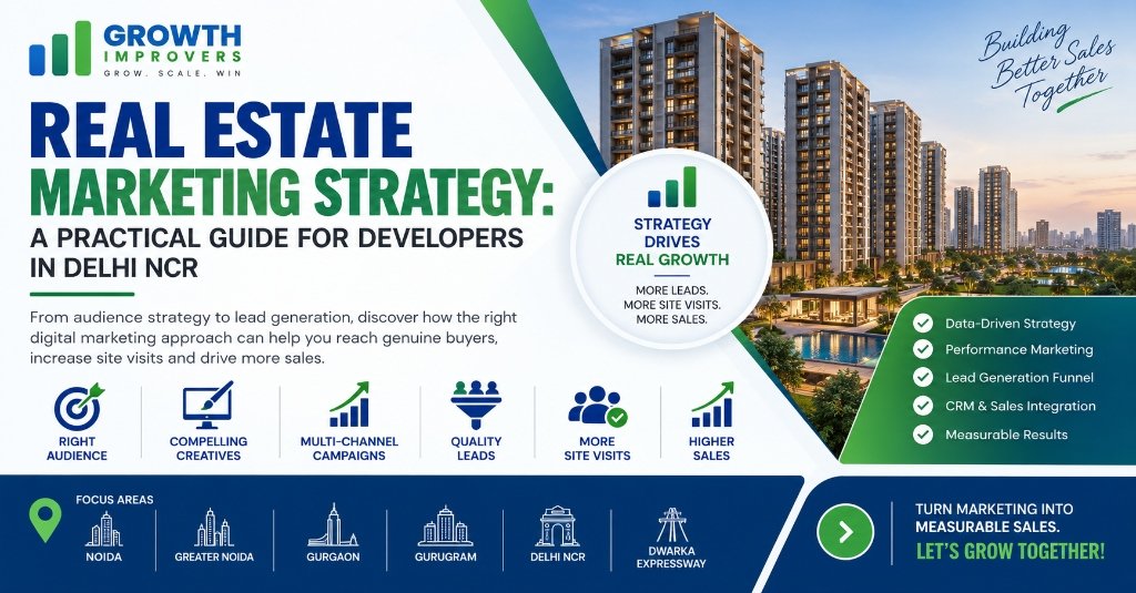 Real Estate Marketing Strategy: A Practical Guide for Developers in Delhi NCR