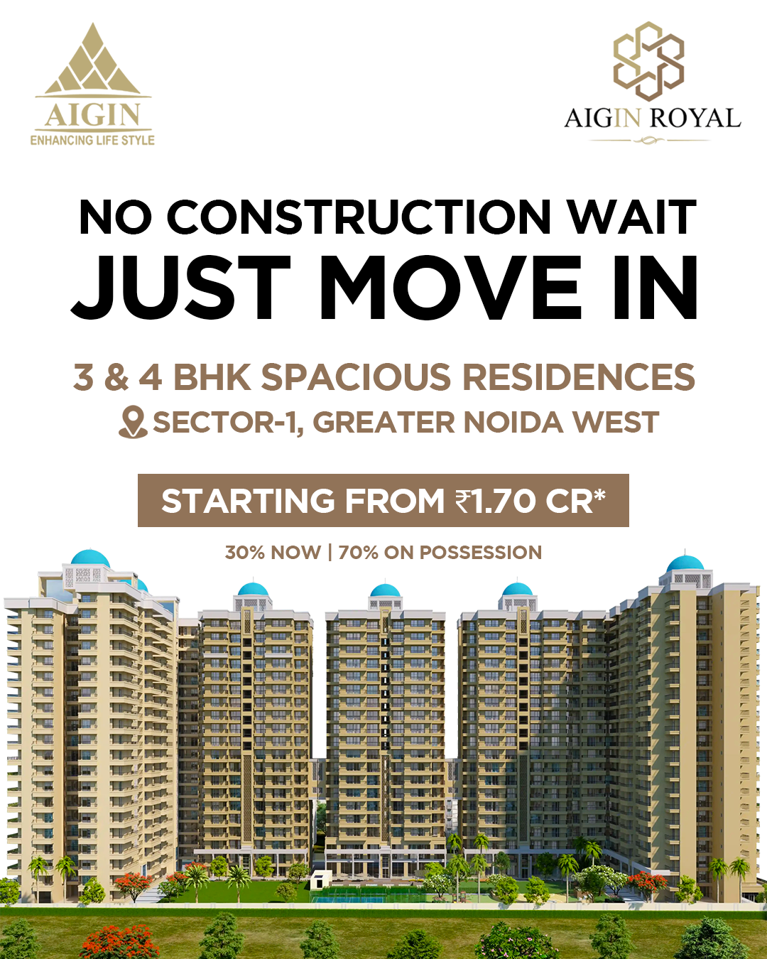 Aigin Royal by Aigin Group - Luxury Group Housing