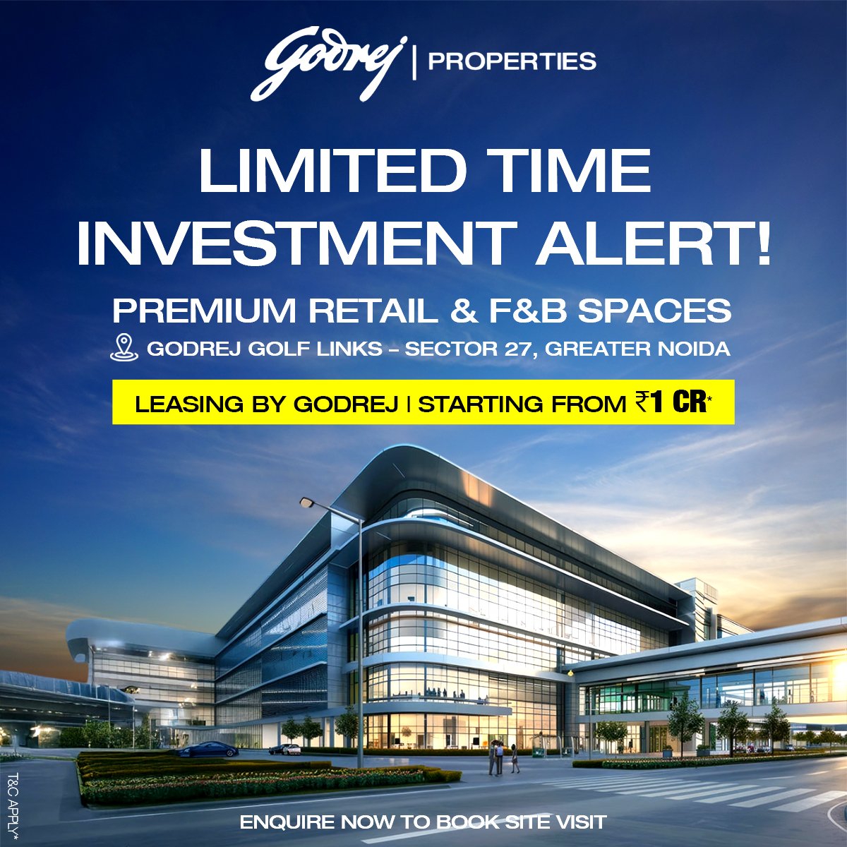 Godrej Golf Links by Godrej Properties - Commercial Retail & F&B