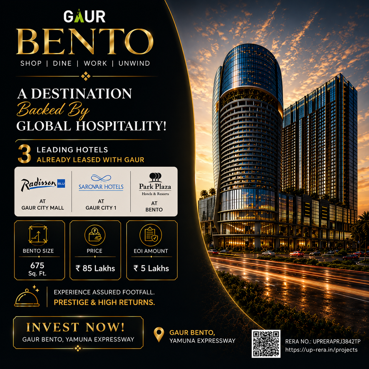 Gaur Bento by Gaurs Group - Commercial Hospitality Suites