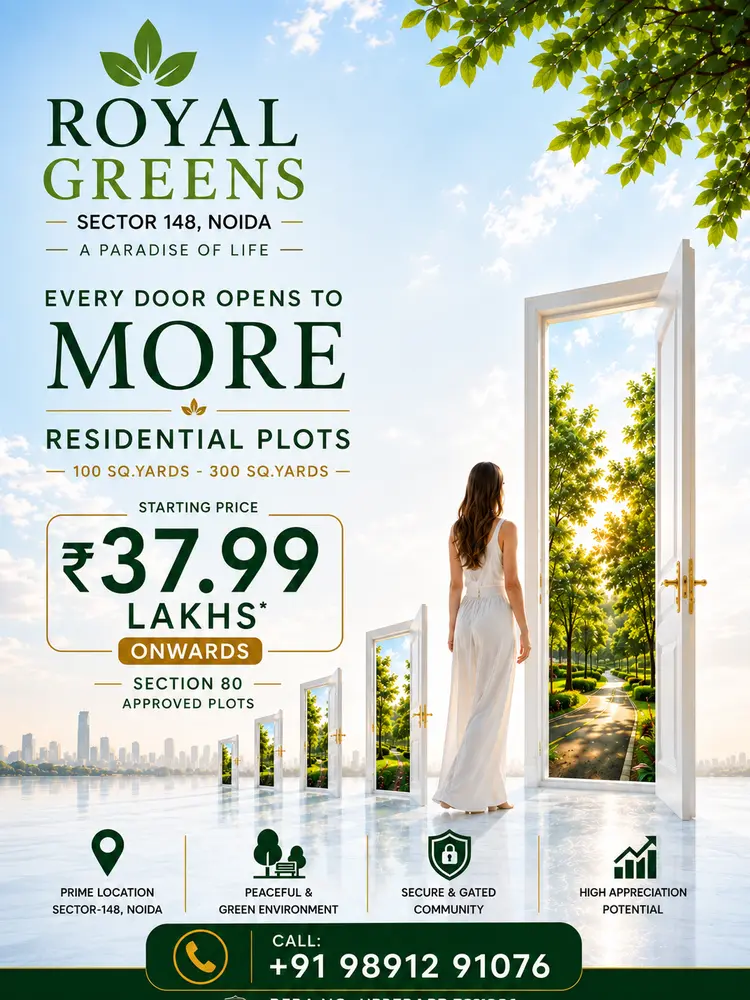 Royal Greens Sector 148 by Royal Greens - Gated Plotted Development