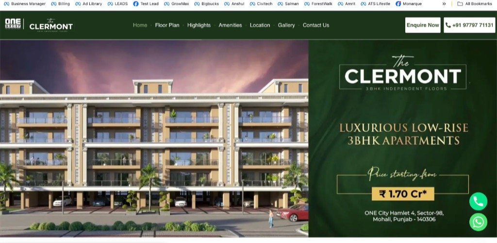 The Clermont Sector 98 Mohali Punjab