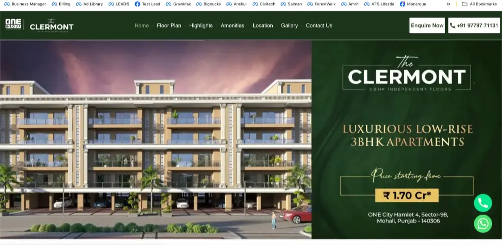 The Clermont Sector 98 Mohali Punjab